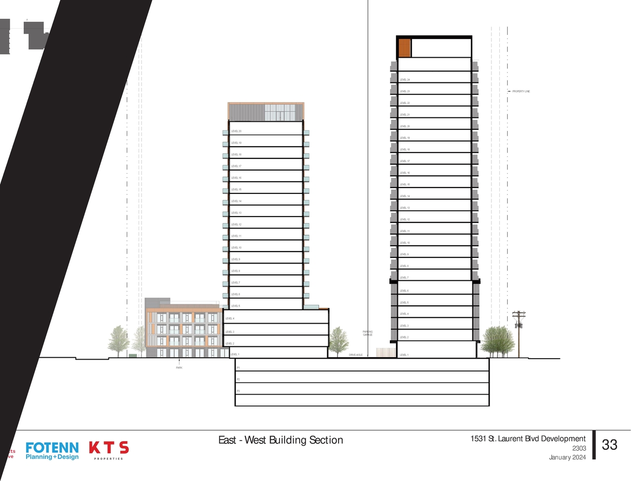 Rendering of building from page 33 of the file '2024-07-23 - UDRP Design Brief - D07-12-23-0088'