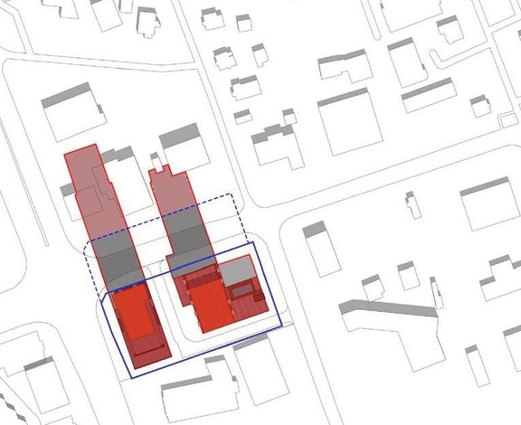 Construction site plan for project from page 35 of the file '2024-07-23 - UDRP Design Brief - D07-12-23-0088'