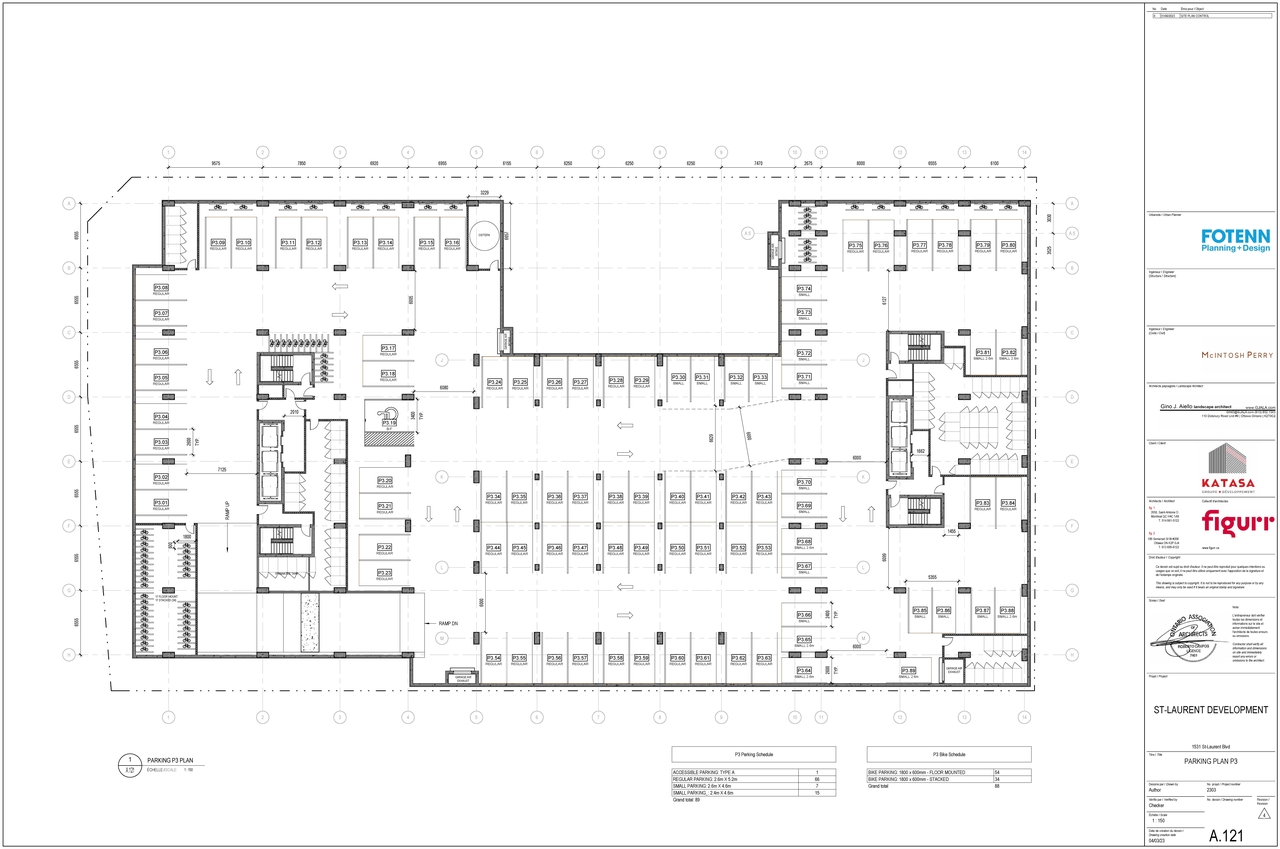 Floor plan for project from page 2 of the file '2023-06-15 - Floor Plans - D07-12-23-0088'