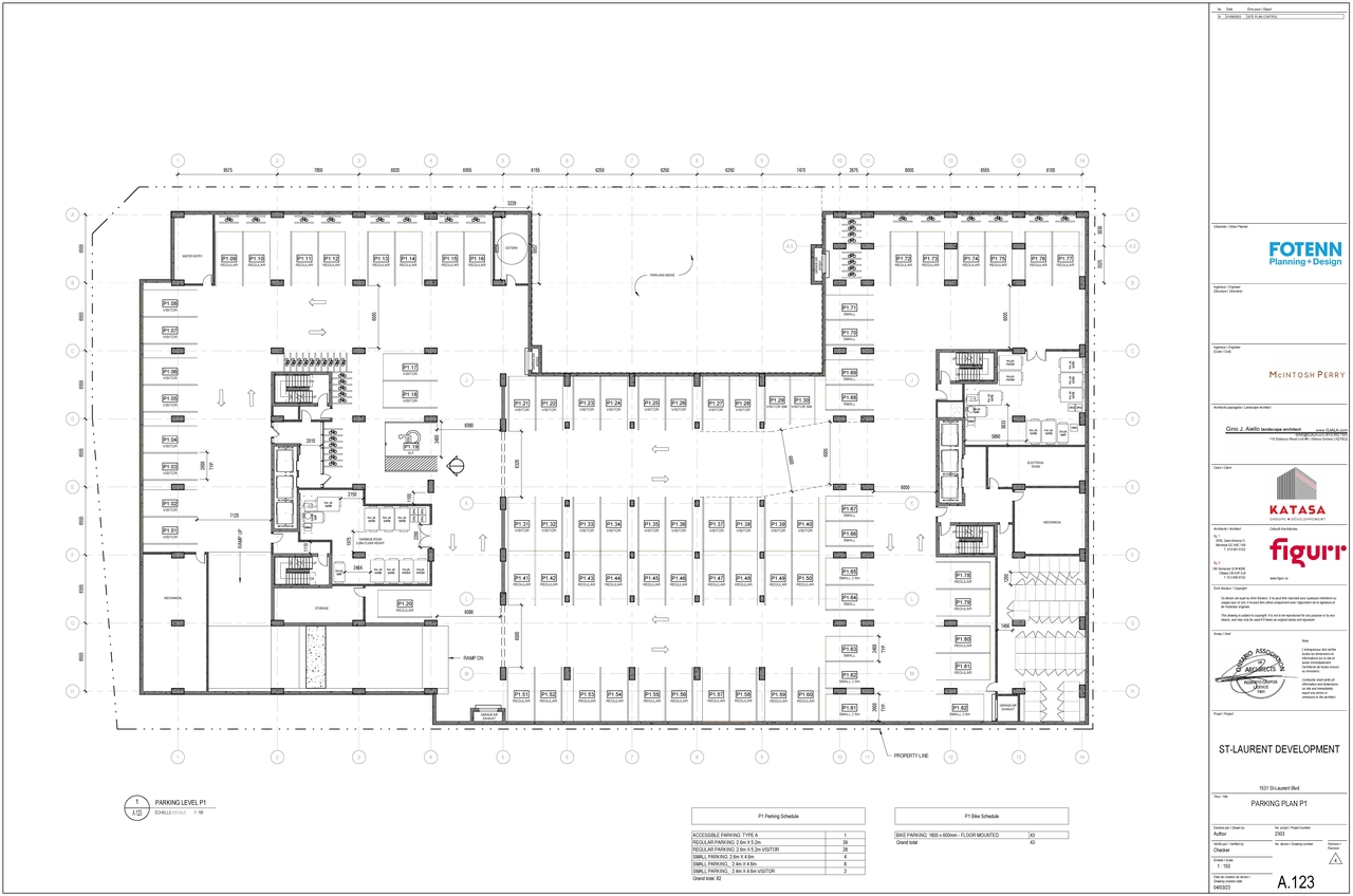 Floor plan for project from page 4 of the file '2023-06-15 - Floor Plans - D07-12-23-0088'