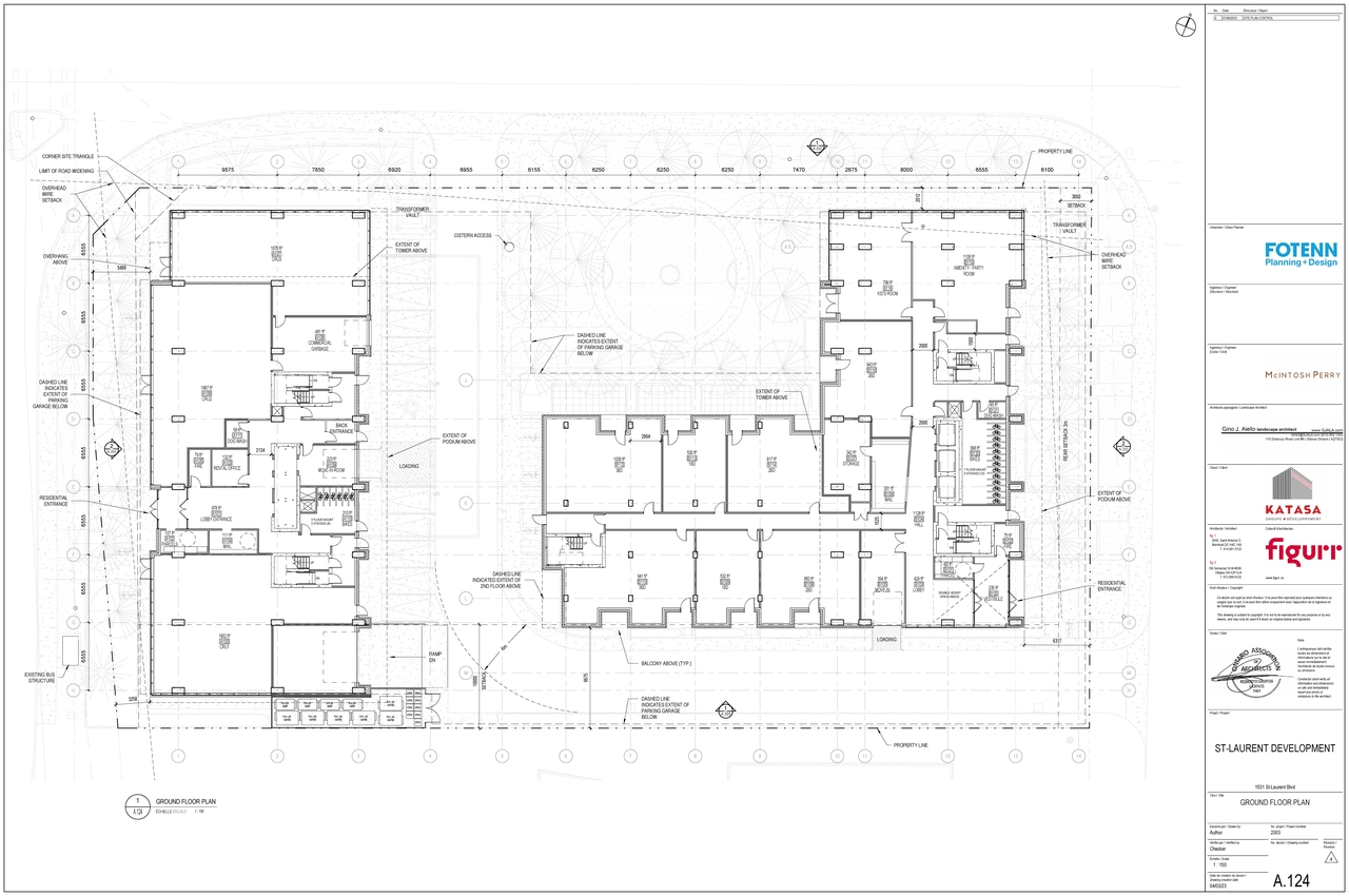 Floor plan for project from page 5 of the file '2023-06-15 - Floor Plans - D07-12-23-0088'