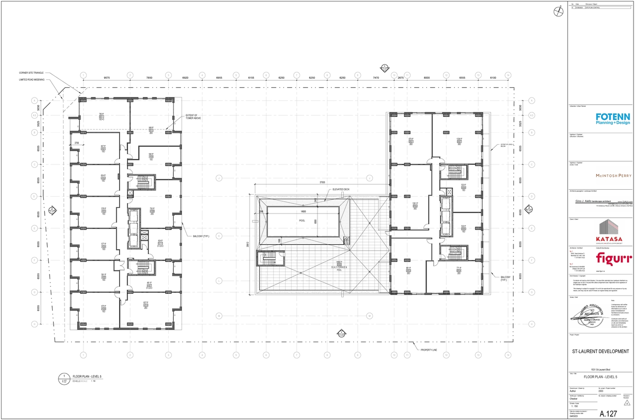Floor plan for project from page 8 of the file '2023-06-15 - Floor Plans - D07-12-23-0088'
