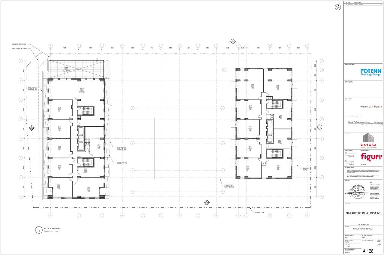 Floor plan for project from page 9 of the file '2023-06-15 - Floor Plans - D07-12-23-0088'