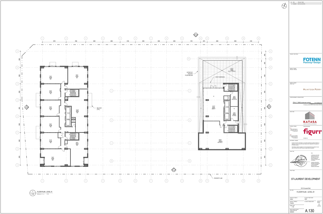 Floor plan for project from page 11 of the file '2023-06-15 - Floor Plans - D07-12-23-0088'
