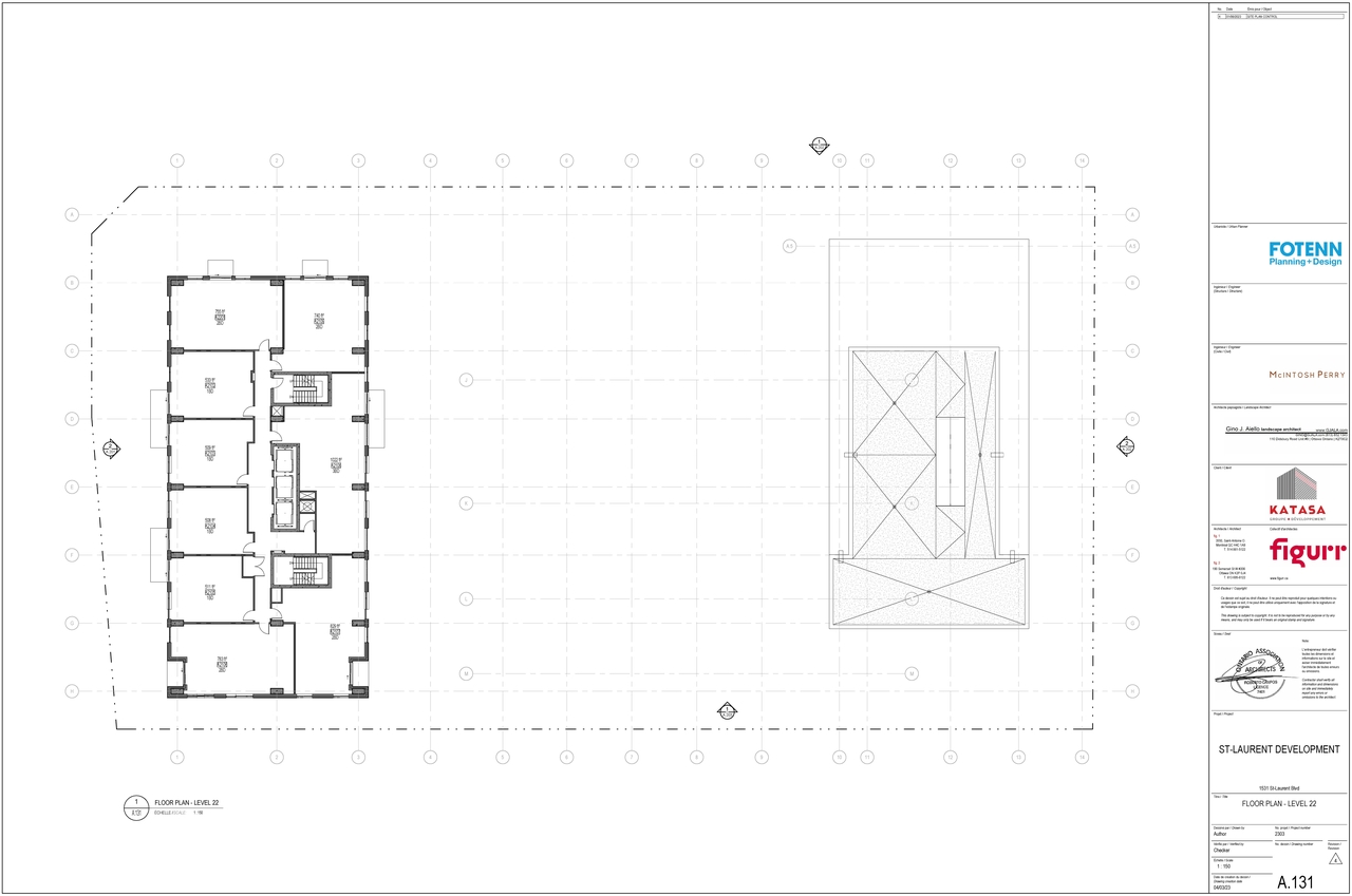 Floor plan for project from page 12 of the file '2023-06-15 - Floor Plans - D07-12-23-0088'