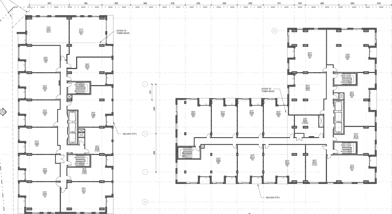Floor plan for project from page 7 of the file '2023-06-15 - Floor Plans - D07-12-23-0088'