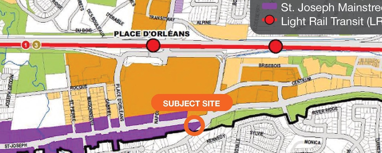 Construction site plan for project from page 12 of the file '2024-03-19 - Urban Design Review Panel Slide Deck -D07-12-23-0090'