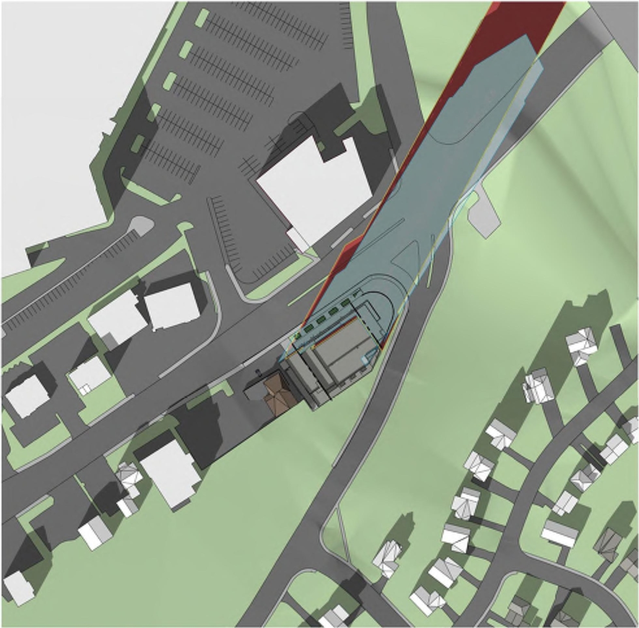 Construction site plan for project from page 29 of the file '2024-03-19 - Urban Design Review Panel Slide Deck -D07-12-23-0090'