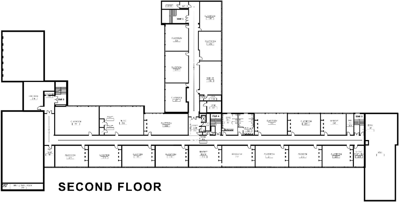 Floor plan for project from page 10 of the file '2023-06-27 - Planing Rationale and Design Brief - D07-12-23-0091'