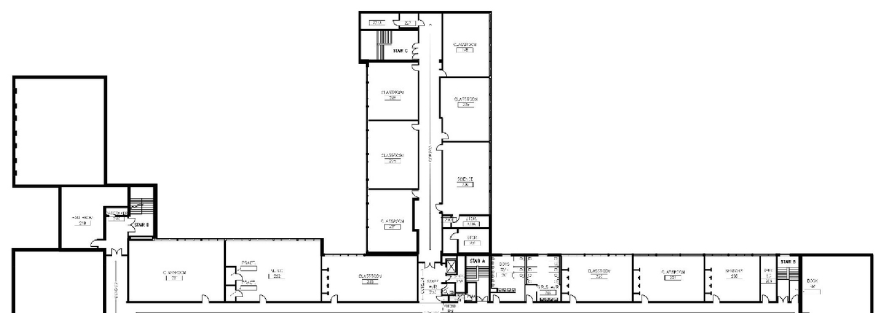 Floor plan for project from page 10 of the file '2023-06-27 - Planing Rationale and Design Brief - D07-12-23-0091'