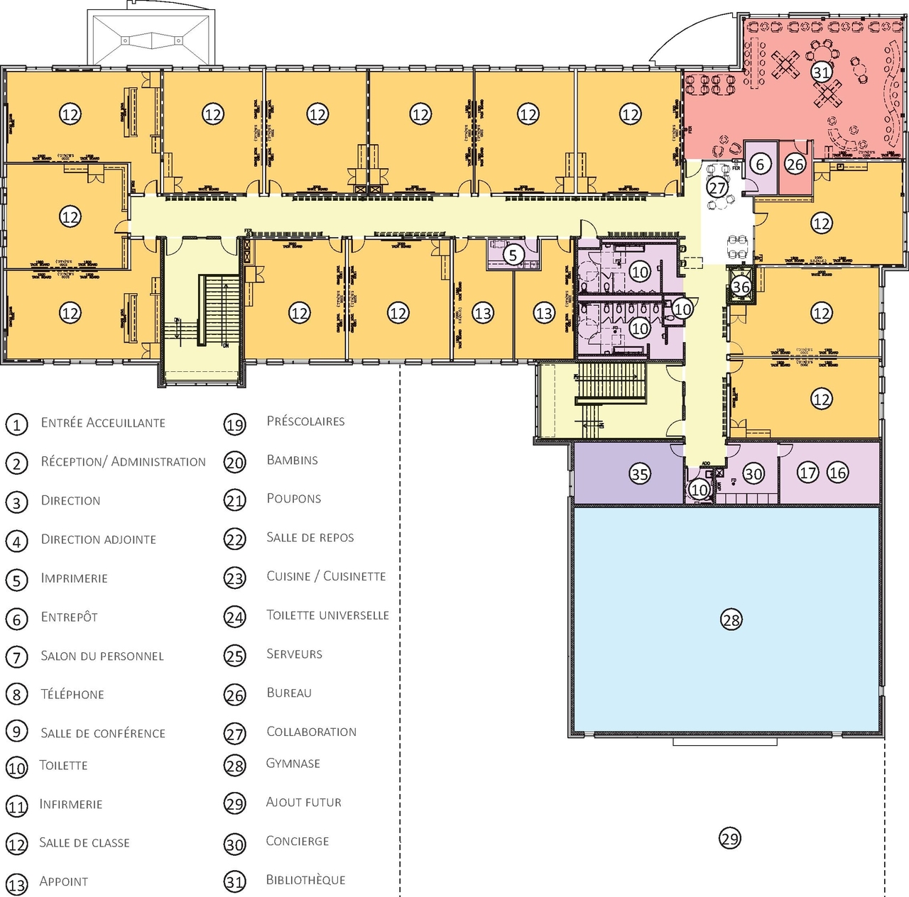Construction site plan for project from page 36 of the file '2023-11-14 - Design Brief and Planning Rationale - D07-12-23-0094'