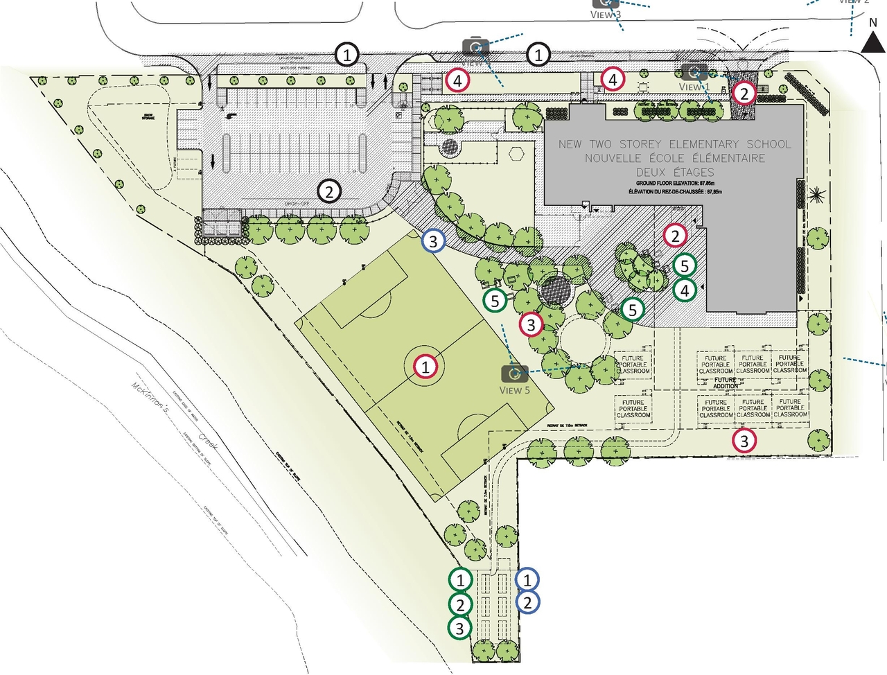 Construction site plan for project from page 37 of the file '2023-11-14 - Design Brief and Planning Rationale - D07-12-23-0094'