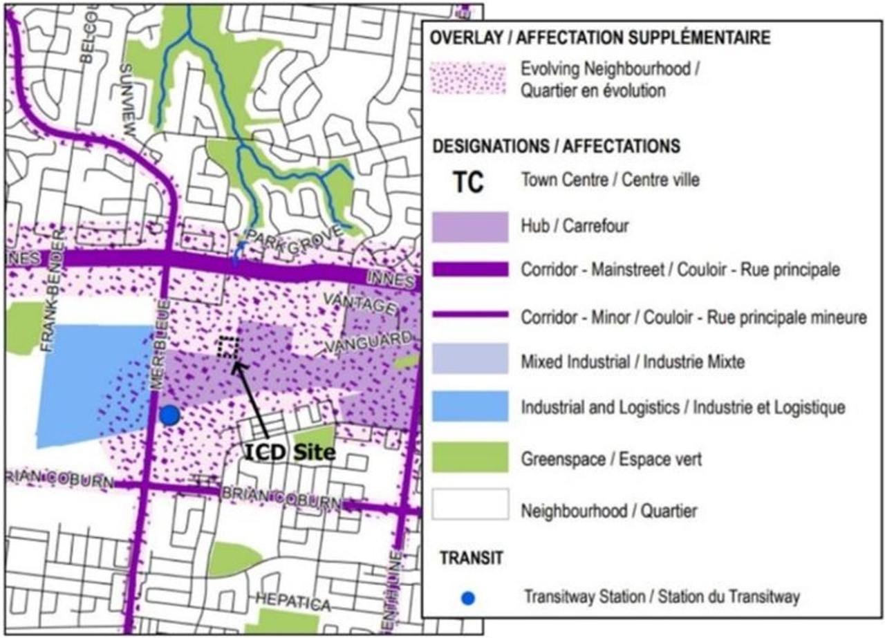 Construction site plan for project from page 4 of the file '2023-06-23 -Combined Design Brief & Planning Rationale - D07-12-23-0095'