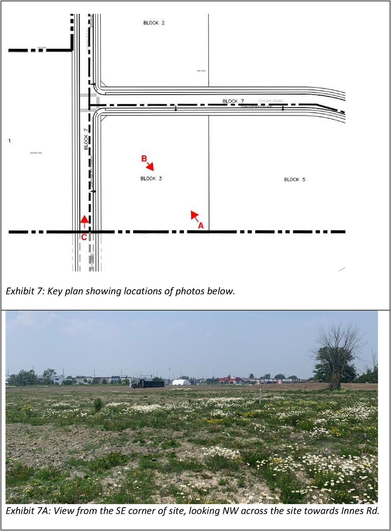Construction site plan for project from page 7 of the file '2023-06-23 -Combined Design Brief & Planning Rationale - D07-12-23-0095'