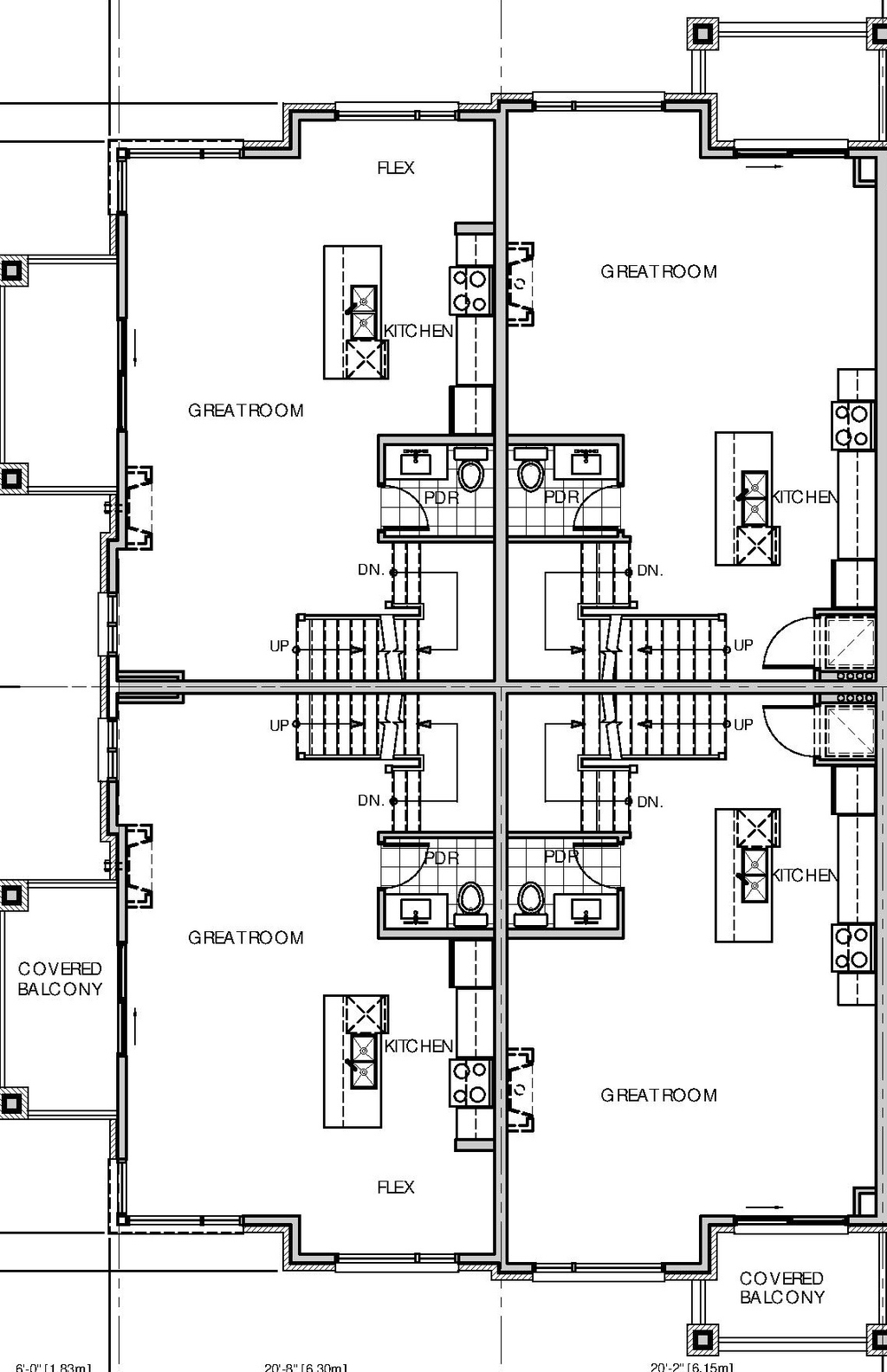 Construction site plan for project from page 11 of the file '2023-06-29 - Design Brief & Architectural Elevations - D07-12-23-0096'