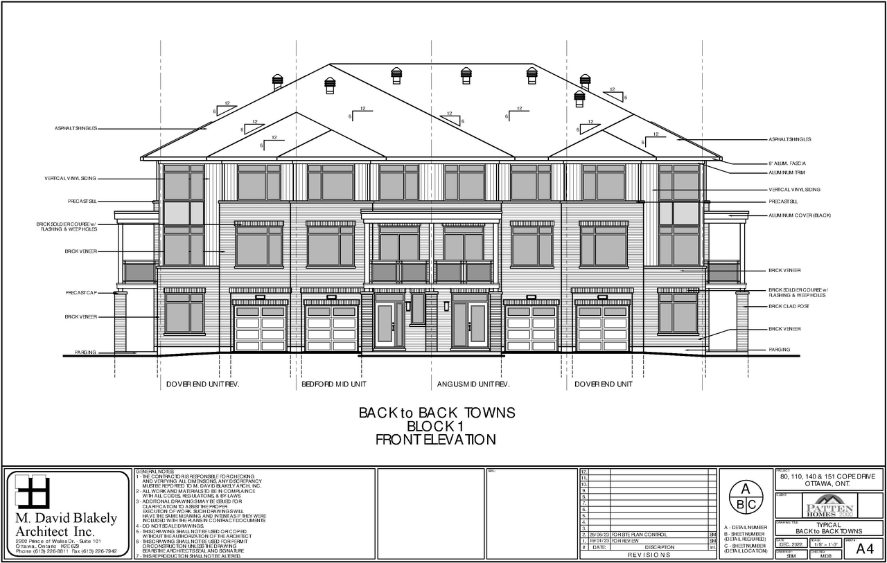 Rendering of building from page 13 of the file '2023-07-14 - Design Brief - D07-12-23-0099'
