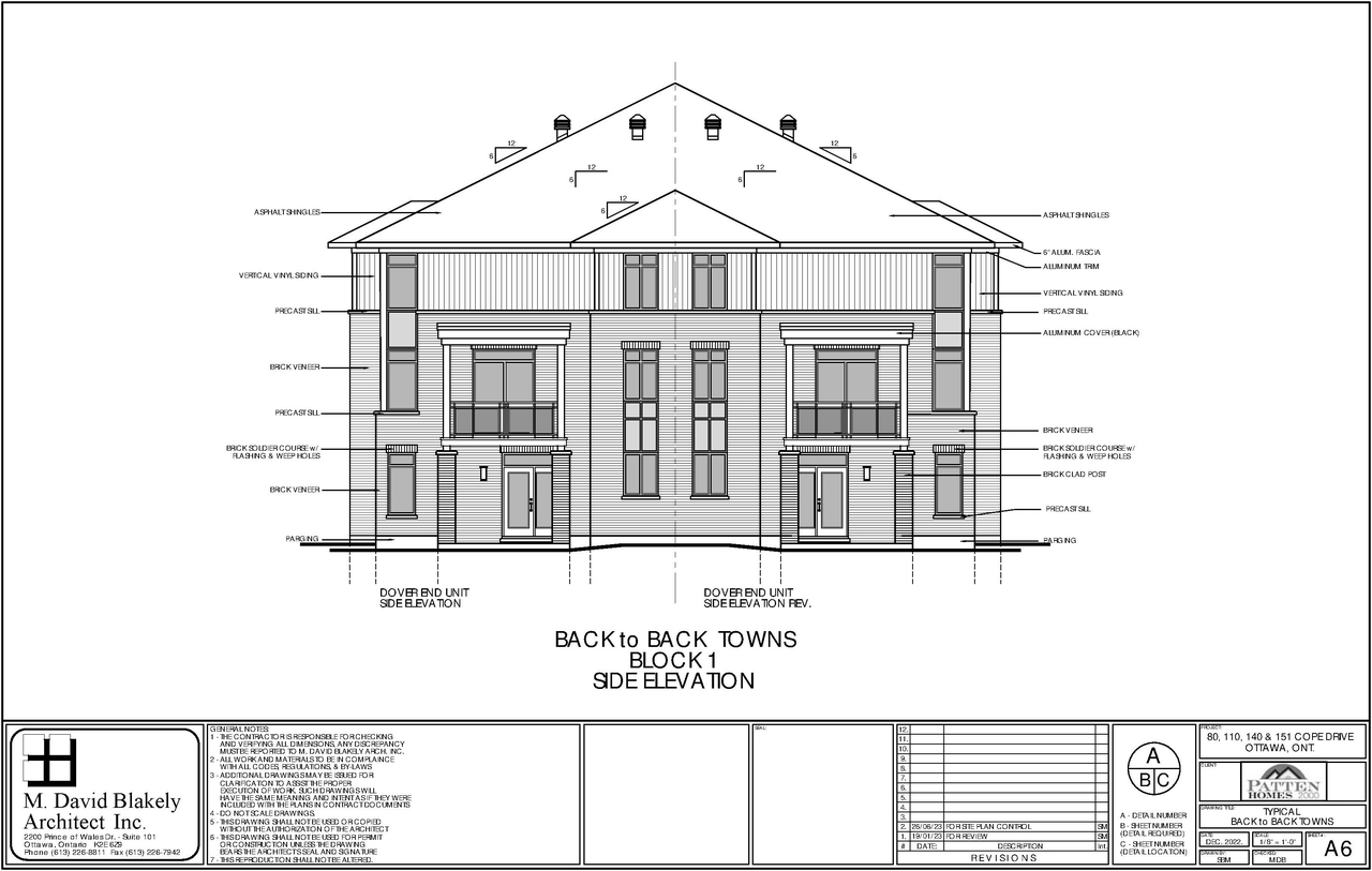 Rendering of building from page 15 of the file '2023-07-14 - Design Brief - D07-12-23-0099'