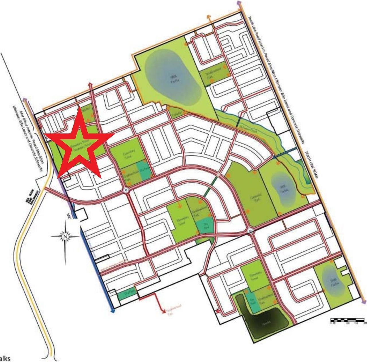 Construction site plan for project from page 12 of the file '2024-01-19 - Urban Design Brief - D07-12-23-0102'