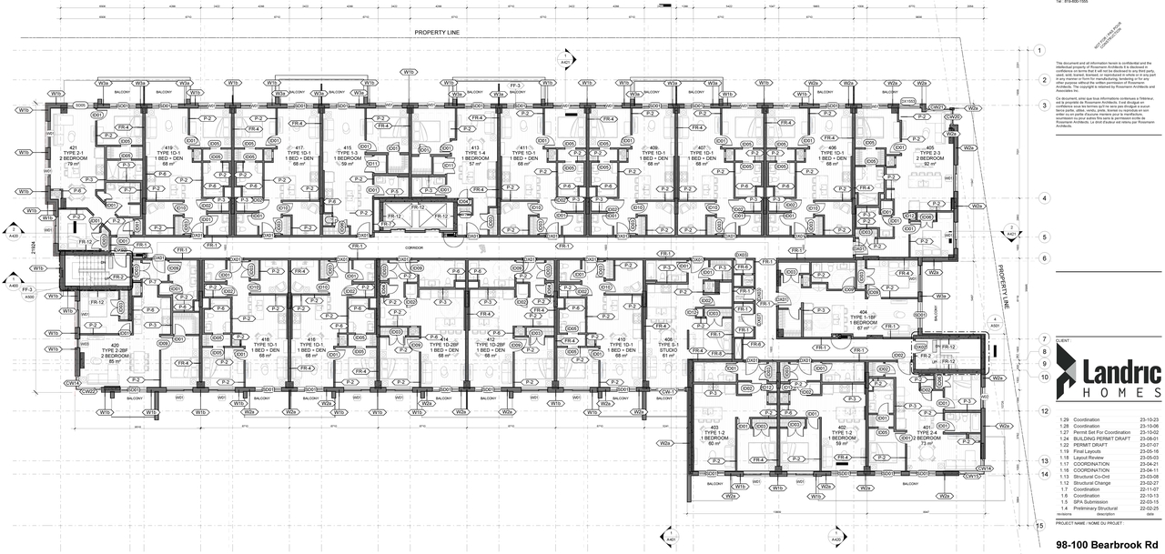 Floor plan for project from page 4 of the file '2023-12-13 - Floor Plans - D07-12-23-0137'