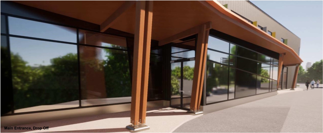 Rendering of building from page 3 of the file '2024-04-10 - Perspective Renderings - D07-12-24-0020'