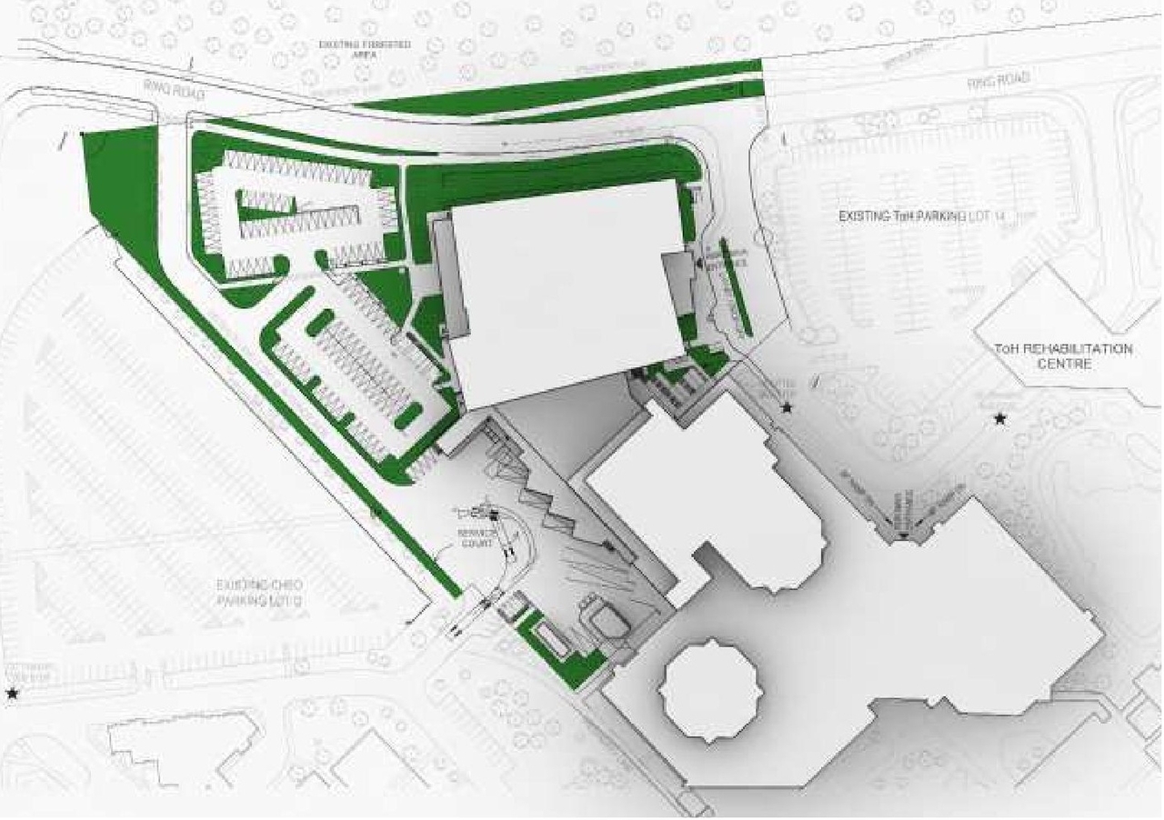 Construction site plan for project from page 11 of the file '2024-04-20 - Urban Design Brief - D07-12-24-0021'