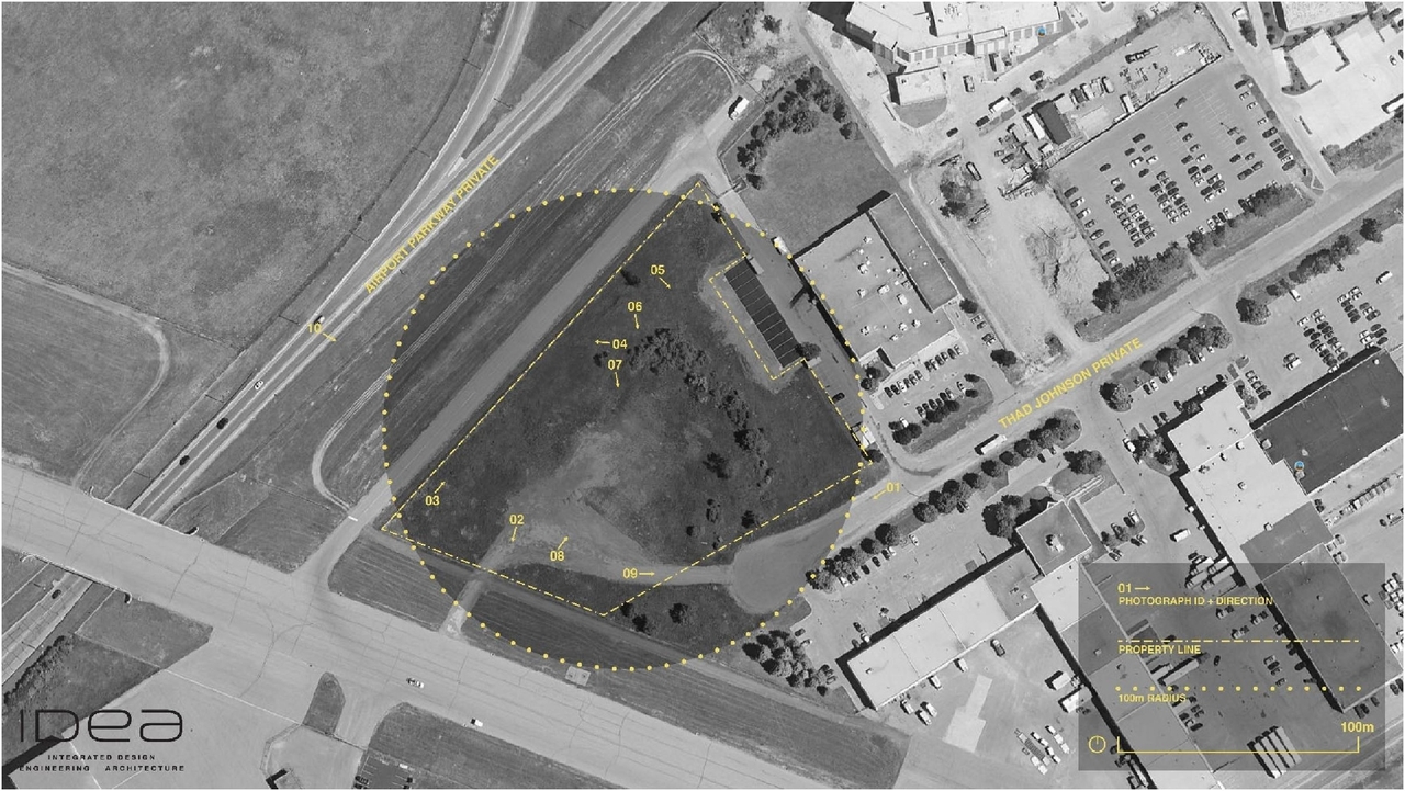 Construction site plan for project from page 14 of the file '2024-04-25 - Urban Design Brief - D07-12-24-0023'