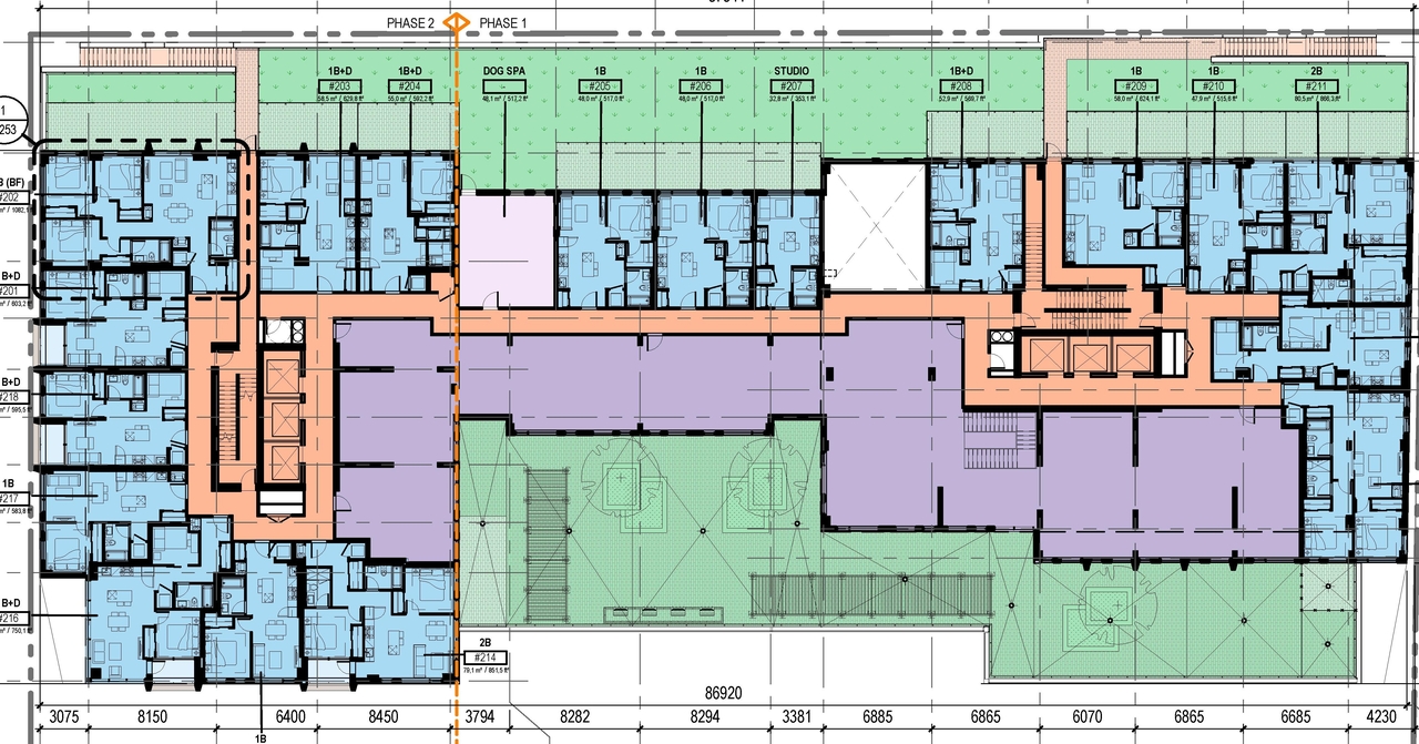 Floor plan for project from page 32 of the file '2024-05-09 - UDRP report - D07-12-24-0026'