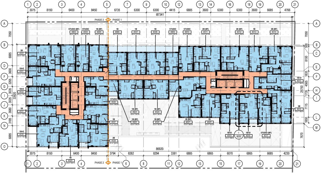 Floor plan for project from page 33 of the file '2024-05-09 - UDRP report - D07-12-24-0026'