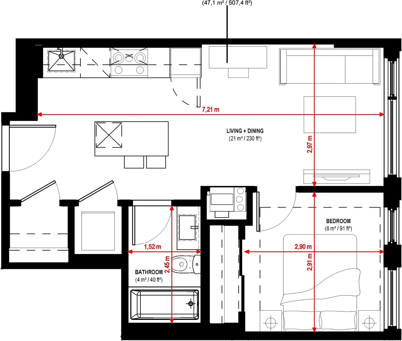 Floor plan for project from page 35 of the file '2024-05-09 - UDRP report - D07-12-24-0026'