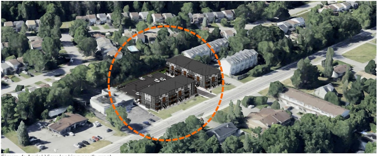 Construction site plan for project from page 13 of the file '2024-09-27 - Design Brief - D07-12-24-0038'