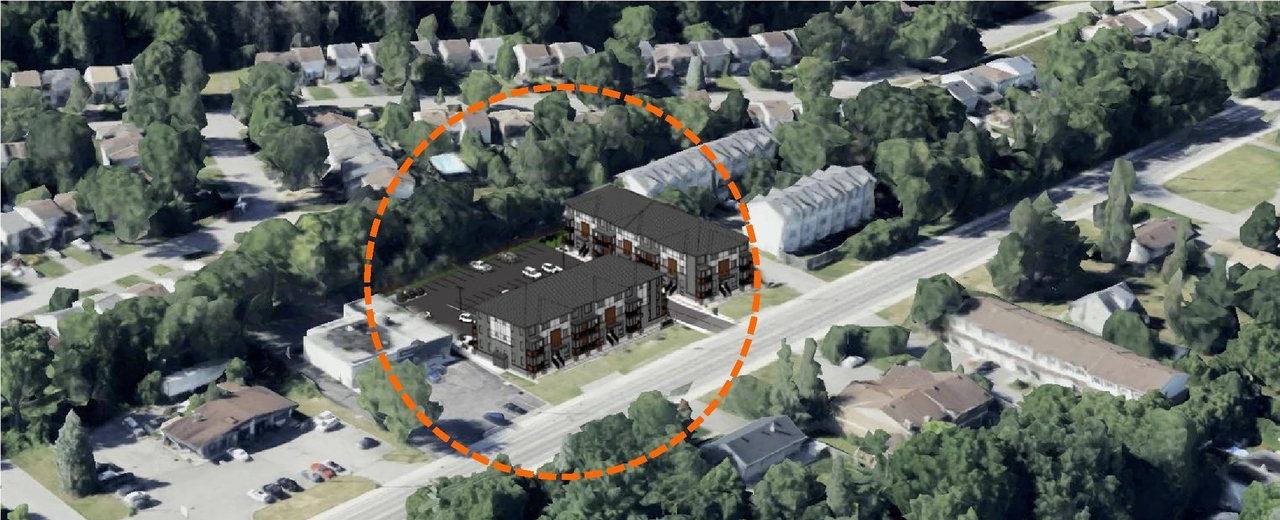 Rendering of building from page 13 of the file '2024-09-27 - Design Brief - D07-12-24-0038'