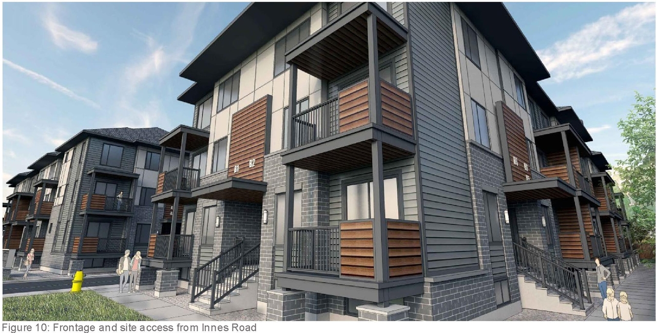 Rendering of building from page 20 of the file '2024-09-27 - Design Brief - D07-12-24-0038'