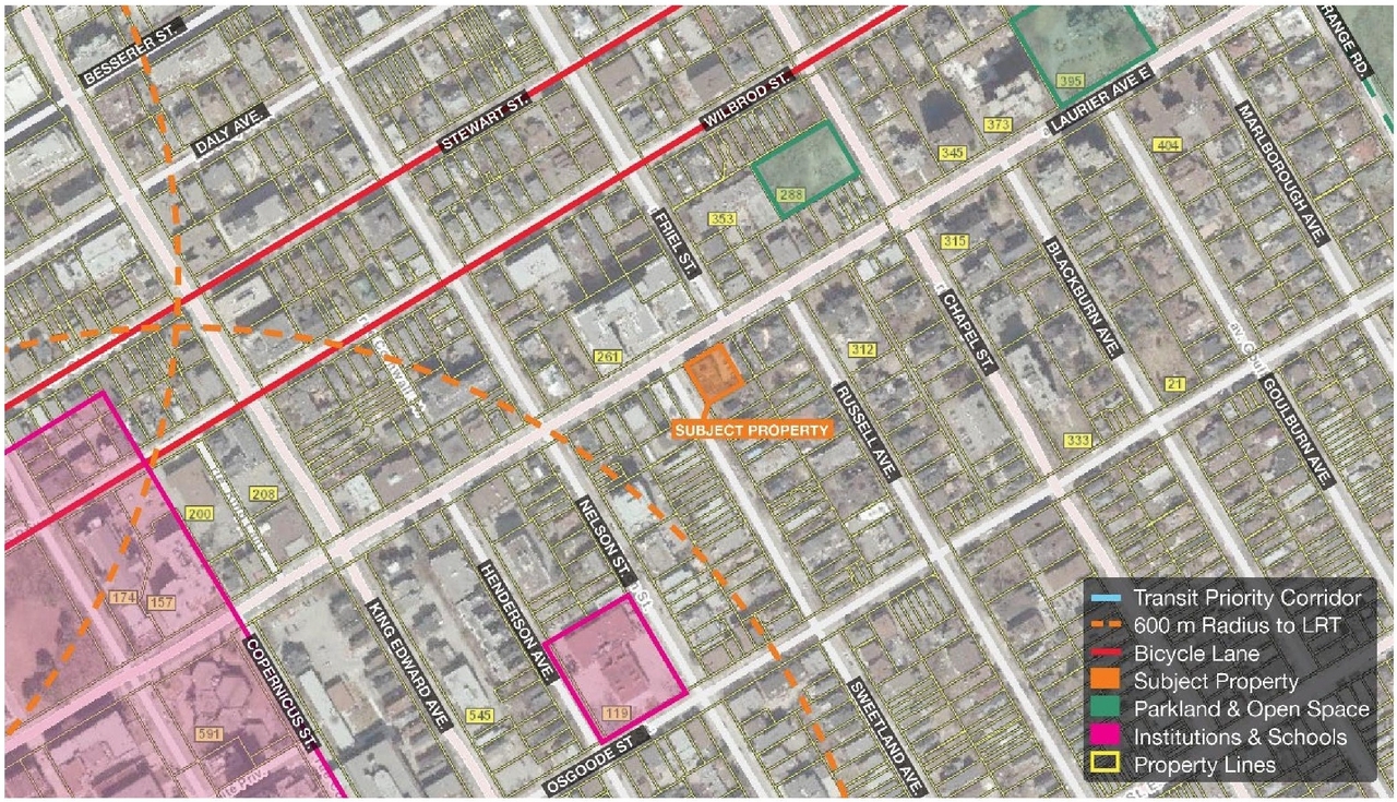 Construction site plan for project from page 5 of the file '2024-06-17 - Design Brief - D07-12-24-0042'