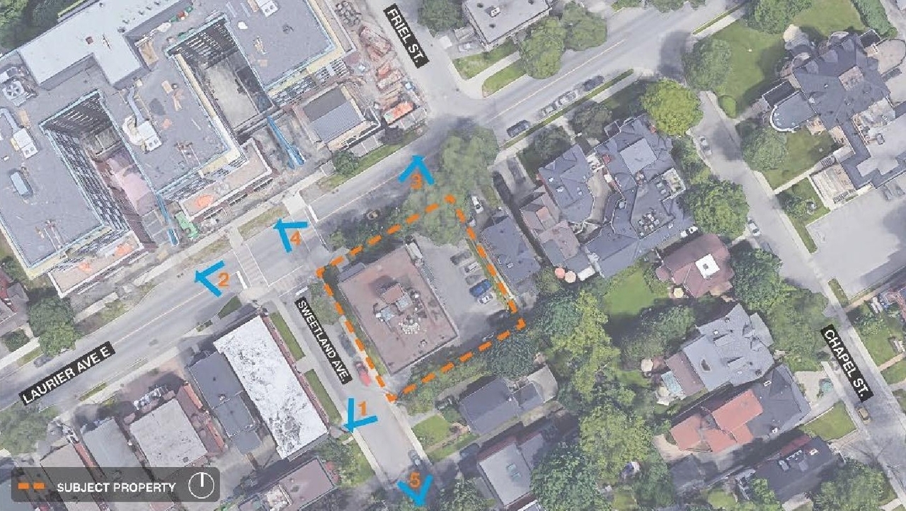 Construction site plan for project from page 6 of the file '2024-06-17 - Design Brief - D07-12-24-0042'