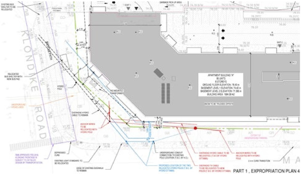 Construction site plan for project from page 9 of the file '2024-06-26 - Urban Design Brief - D07-12-24-0045'