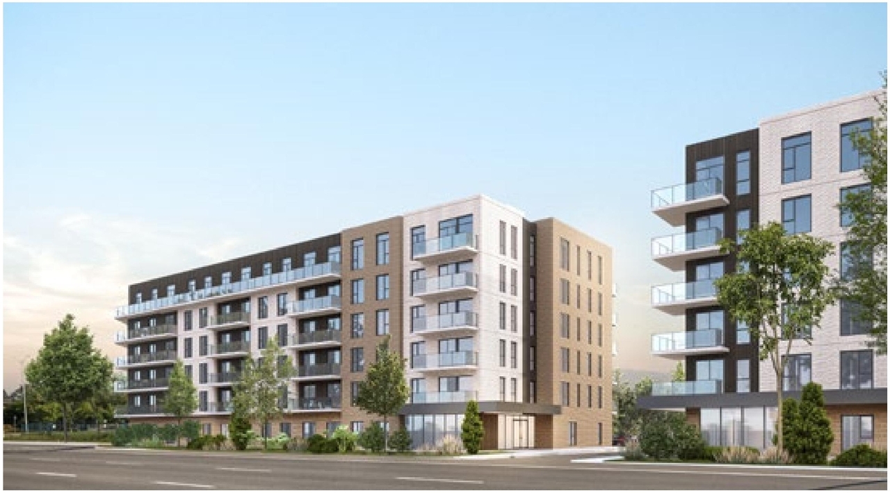 Rendering of building from page 17 of the file '2024-06-26 - Urban Design Brief - D07-12-24-0045'