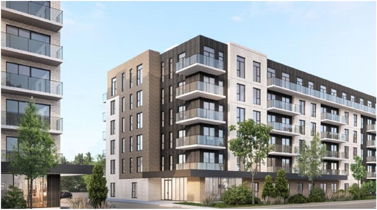 Rendering of building from page 17 of the file '2024-06-26 - Urban Design Brief - D07-12-24-0045'