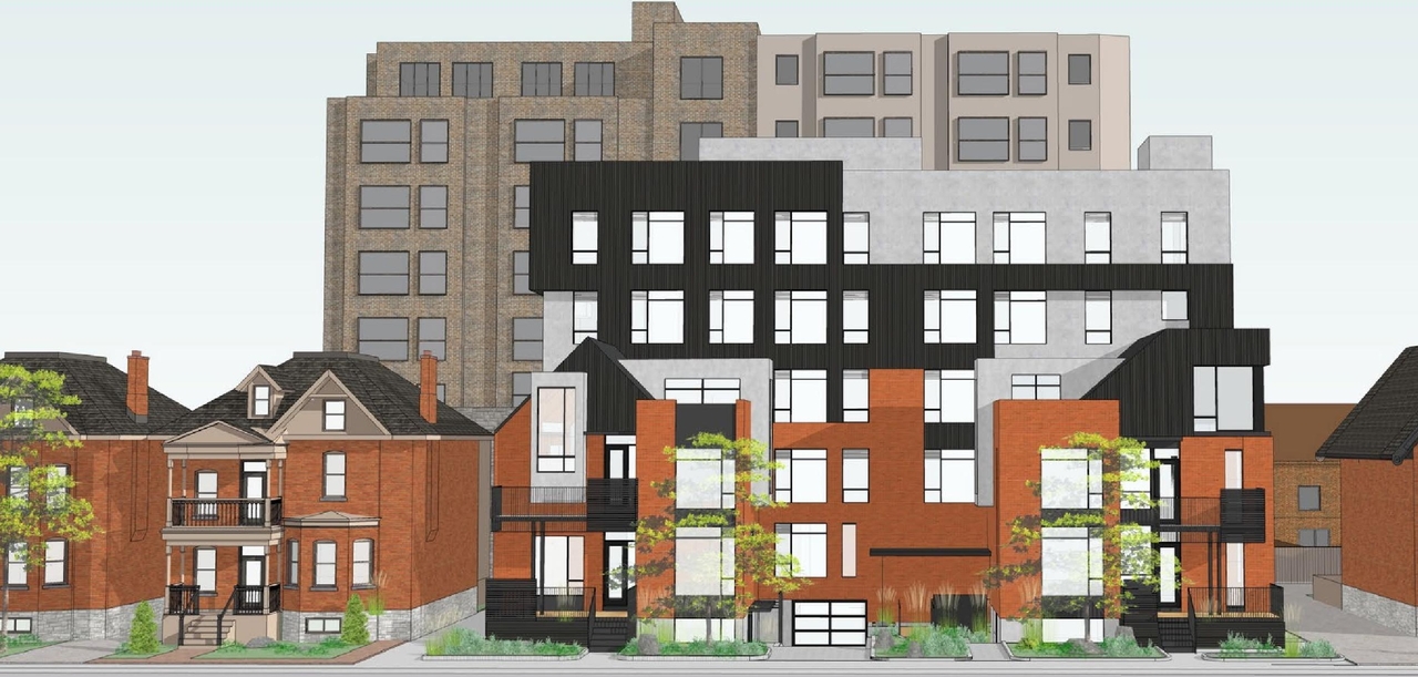 Rendering of building from page 1 of the file '2024-07-05 - Urban Design Brief - D07-12-24-0049'