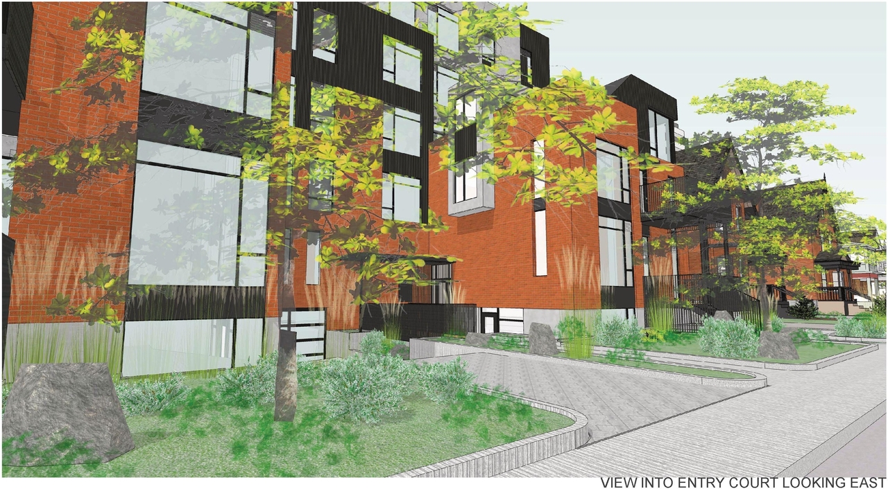Rendering of building from page 6 of the file '2024-07-05 - RENDERS - D07-12-24-0049'