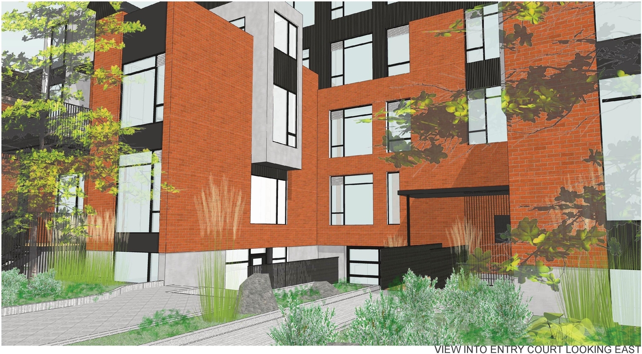 Rendering of building from page 7 of the file '2024-07-05 - RENDERS - D07-12-24-0049'