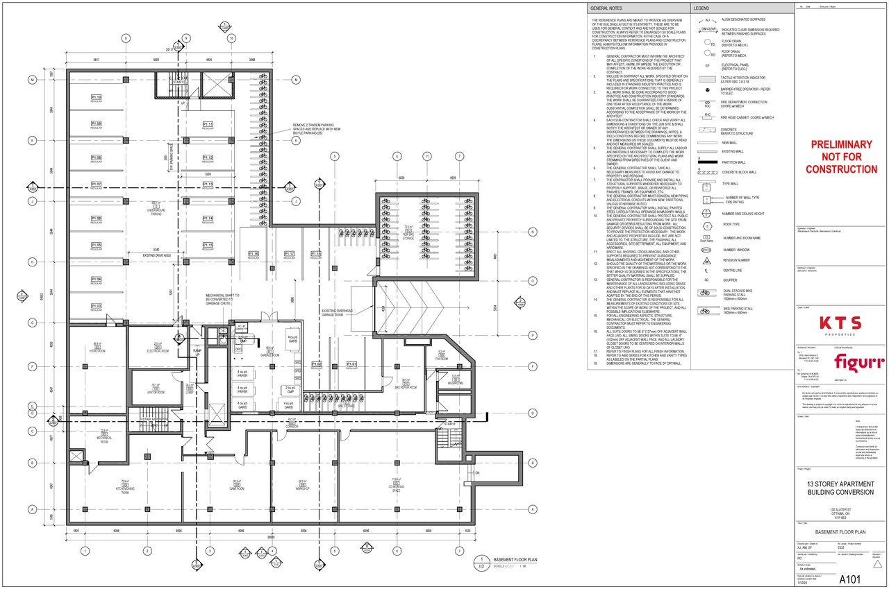 Floor plan for project from page 2 of the file '2024-07-12 - Floor Plans - D07-12-24-0054'