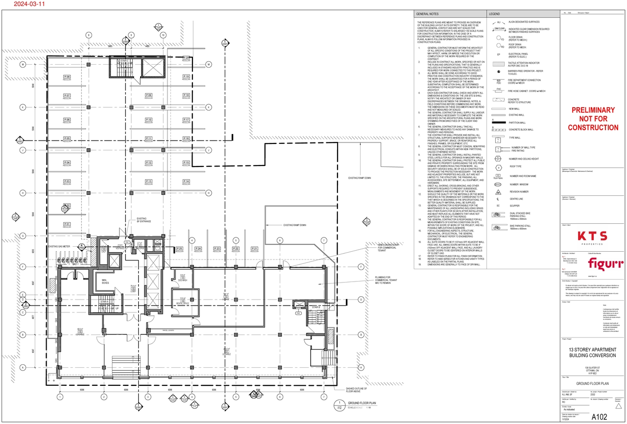 Floor plan for project from page 3 of the file '2024-07-12 - Floor Plans - D07-12-24-0054'