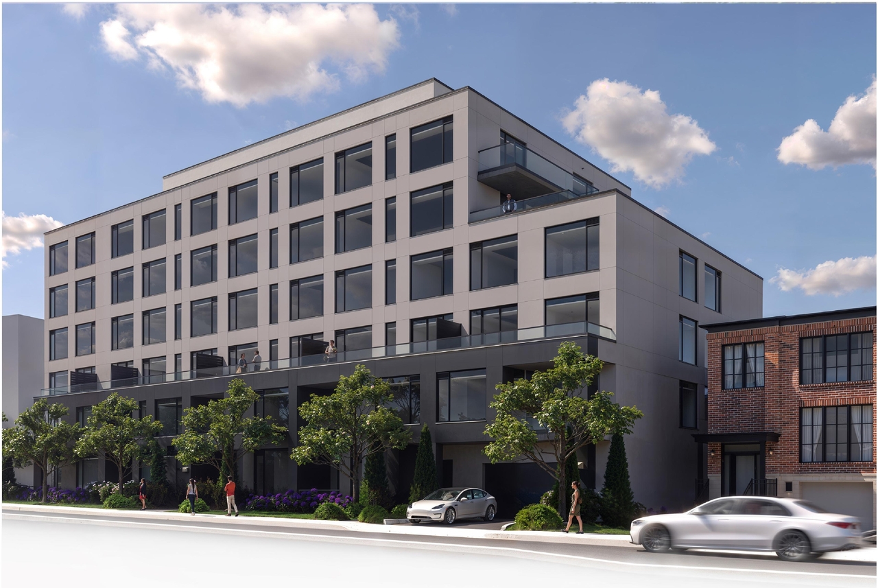 Rendering of building from page 10 of the file '2024-08-20 - Updated Design Brief - D07-12-24-0062'
