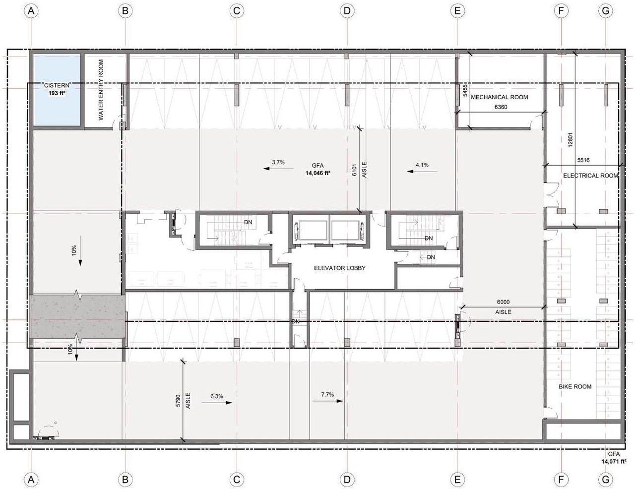 Floor plan for project from page 14 of the file '2024-08-20 - Updated Design Brief - D07-12-24-0062'