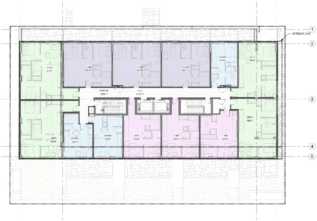 Floor plan for project from page 15 of the file '2024-08-09 - Design Brief - D07-12-24-0062'