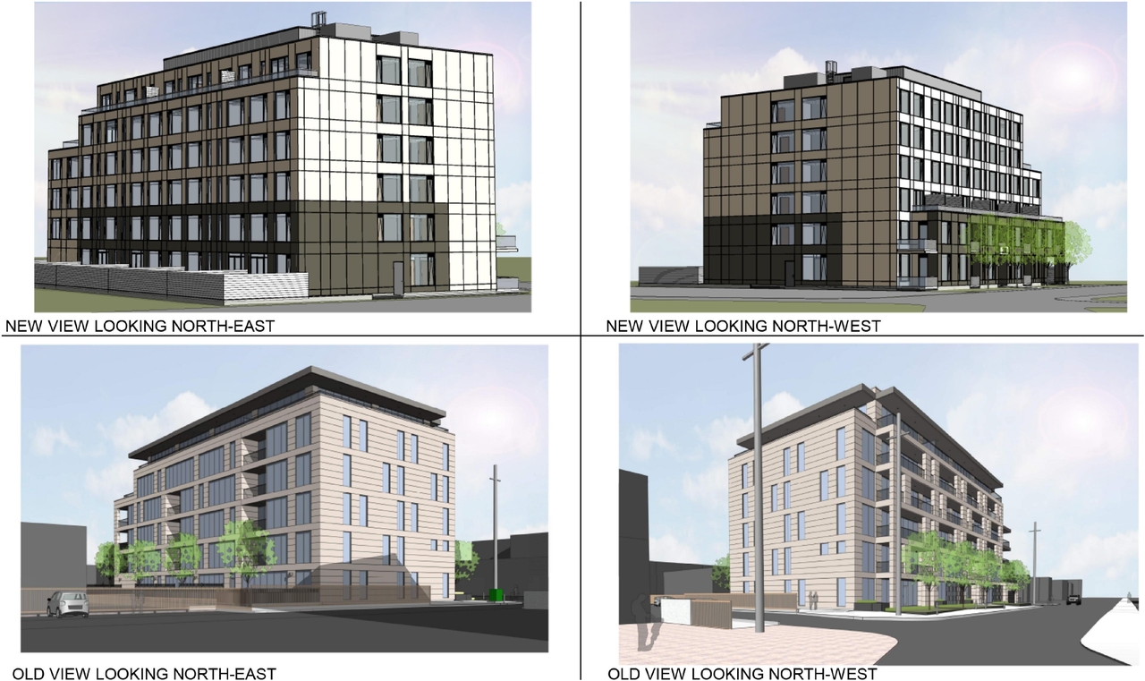 Rendering of building from page 32 of the file '2024-08-09 - Design Brief - D07-12-24-0062'