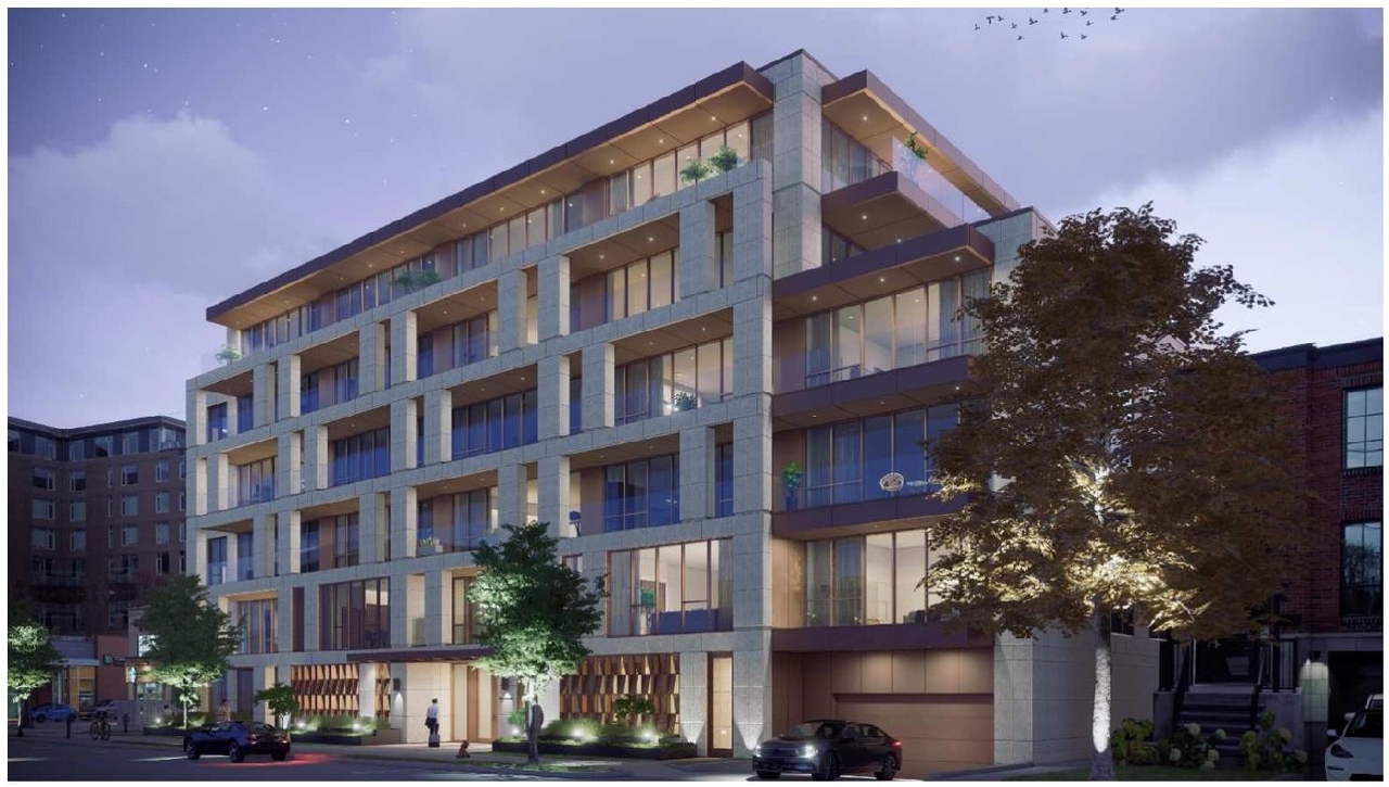 Rendering of building from page 33 of the file '2024-08-09 - Design Brief - D07-12-24-0062'