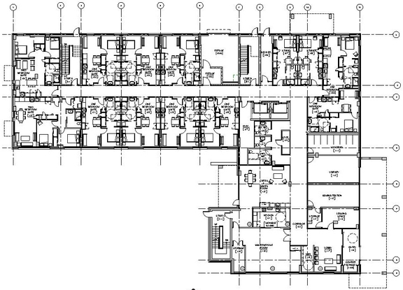 Floor plan for project from page 13 of the file '2024-07-29 - Urban Design Brief - D07-12-24-0064'