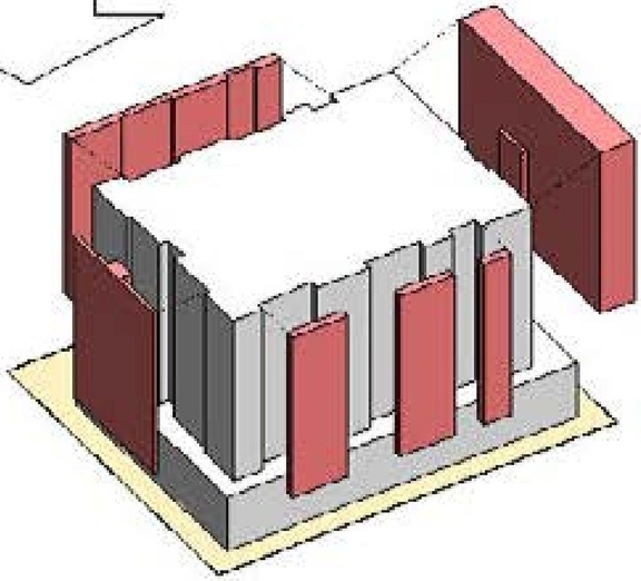 Rendering of building from page 12 of the file '2024-07-24 - Urban Design Brief - D07-12-24-0066'