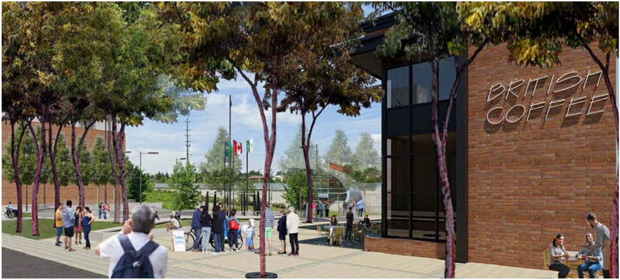 Rendering of building from page 16 of the file '2024-07-24 - Urban Design Brief - D07-12-24-0066'